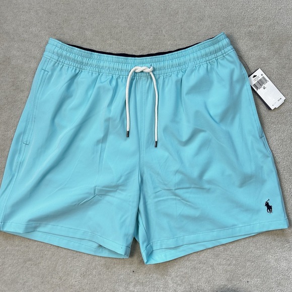 Polo Ralph Lauren Other - Polo Ralph Lauren Men's XL Swimsuit Shorts Lined Swim Trunks Pockets Drawstring
